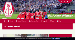 Desktop Screenshot of fc-anker.de