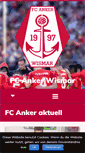 Mobile Screenshot of fc-anker.de